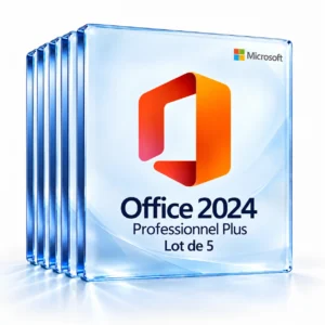 Lot de 5 — Office 2024 Professionnel Plus