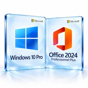 Windows 10 Pro + Office 2024 Professionnel Plus