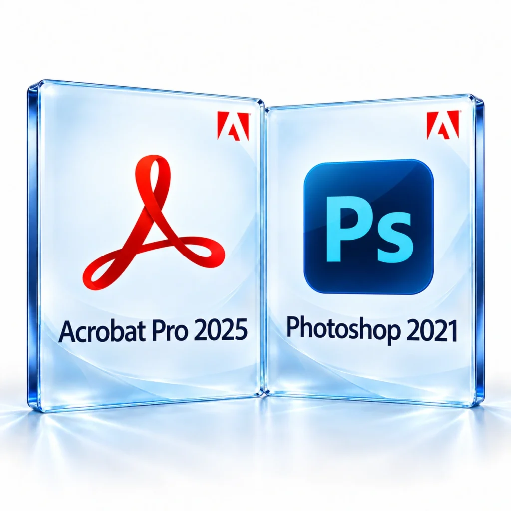 Acrobat Pro 2025 + Photoshop 2021 — Windows