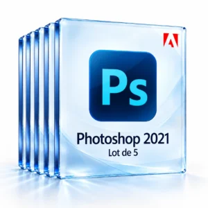 Lot de 5 — Photoshop 2021