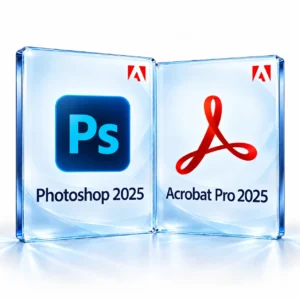 Photoshop 2025 + Acrobat Pro 2025 offert — Windows